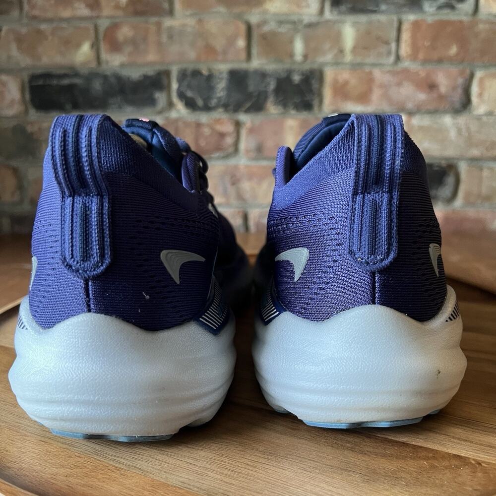 Brooks Glycerin GTS 22 Womens 8 Wide Blue Max Cushioned Running Shoes Sneakers - Picture 11 of 16